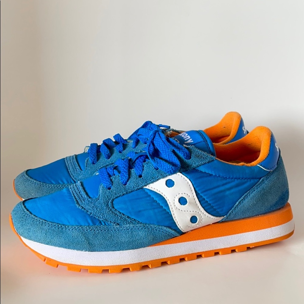 Saucony Jazz Women's Size 10 Blue/Orange